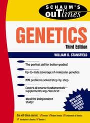 Tapa de Schaum's outline of theory and problems of genetics