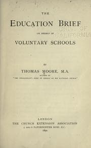 Tapa de The education brief on behalf of voluntary schools