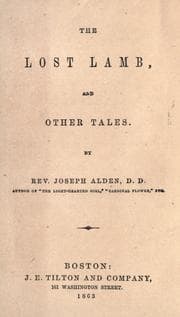 Tapa de The lost lamb, and other tales