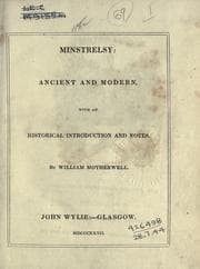 Tapa de Minstrelsy, ancient and modern
