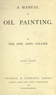 Tapa de A manual of oil painting