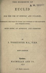 Tapa de The elements of Euclid for the use of schools and colleges