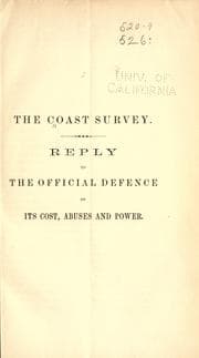 Tapa de The Coast survey
