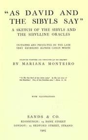 Tapa de "As David and the sibyls say"