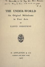 Tapa de The under-world
