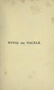 Tapa de Wings and hackle