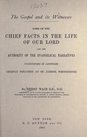 Tapa de The Gospel and its witnesses
