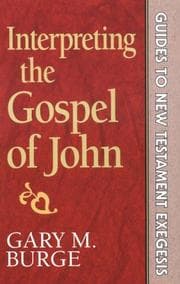 Tapa de Interpreting the fourth Gospel