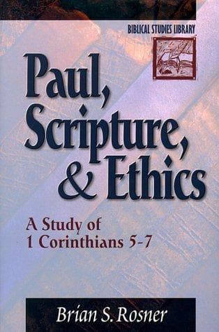 Tapa de Paul, Scripture, and Ethics