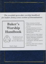 Tapa de Bakers Worship Handbook