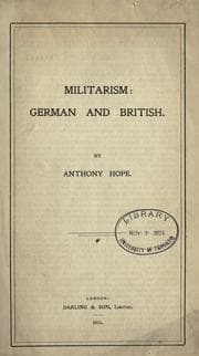 Tapa de Militarism