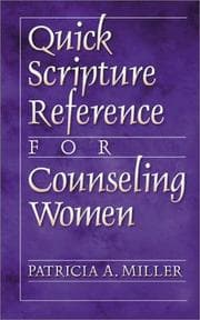 Tapa de Quick scripture reference for counseling women