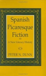 Tapa de Spanish picaresque fiction