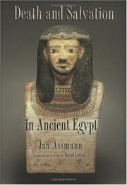 Tapa de Death and salvation in ancient Egypt