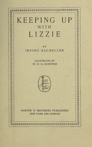 Tapa de Keeping up with Lizzie.