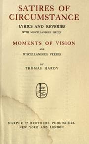 Tapa de The writings of Thomas Hardy in prose and verse, with prefaces and notes