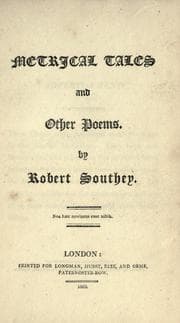 Tapa de Metrical tales, and other poems