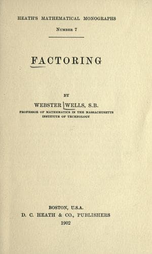 Tapa de Factoring