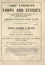 Tapa de ABE LINCOLN'S YARNS AND STORIES