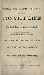Tapa de Convict life in New South Wales and Van Diemen's Land