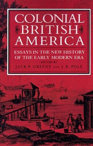 Tapa de Colonial British America