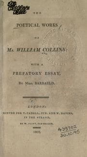 Tapa de Poetical works, with memoirs of the author, and observations on his genius and writings