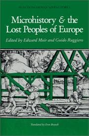 Tapa de Microhistory and the lost peoples of Europe