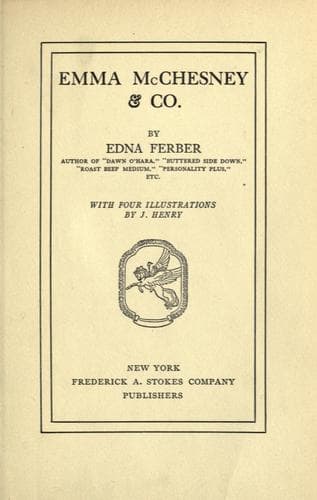 Tapa de Emma McChesney & Co.