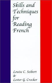 Tapa de Skills and Techniques for Reading French