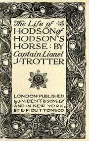 Tapa de The life of Hodson of Hodson's horse