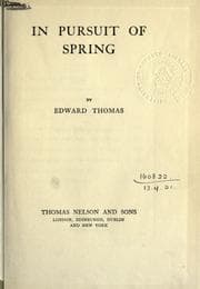 Tapa de In pursuit of spring