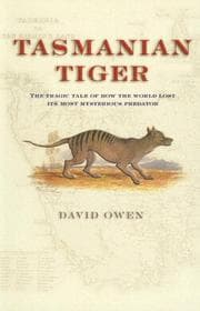 Tapa de Tasmanian Tiger