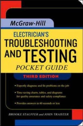 Tapa de The electrician's troubleshooting and testing pocket guide