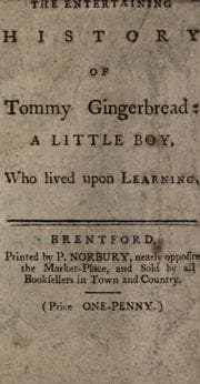 Tapa de The entertaining history of Tommy Gingerbread