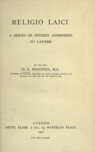 Tapa de Religio laici