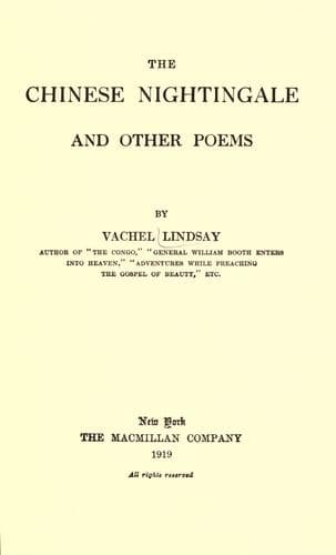 Tapa de The Chinese nightingale