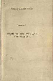 Tapa de Poems of the past and present