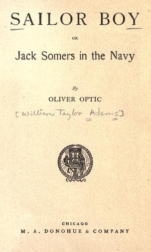 Tapa de The sailor boy