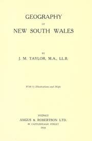 Tapa de Geography of New South Wales