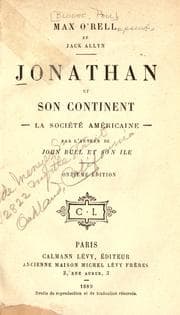 Tapa de Jonathan et son continent