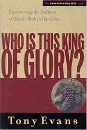 Tapa de Who Is This King of Glory (Understanding God Series)