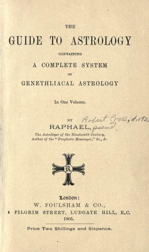 Tapa de The guide to astrology