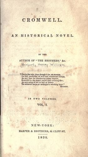 Tapa de Cromwell
