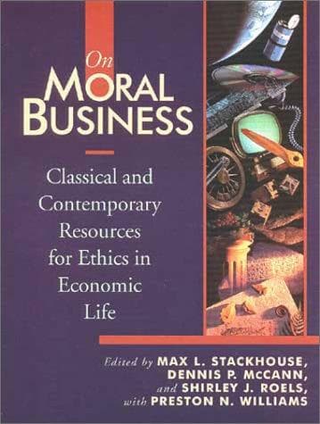 Tapa de On moral business