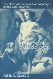 Tapa de The Book of Deuteronomy (New International Commentary on the Old Testament)