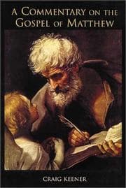 Tapa de A Commentary on the Gospel of Matthew