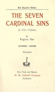 Tapa de The seven cardinal sins