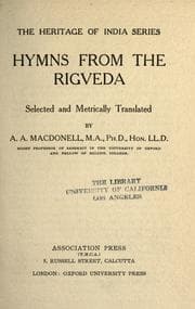 Tapa de Hymns from the Rigveda
