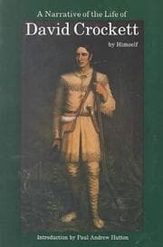 Tapa de A Narrative of the Life of David Crockett of the State of Tennessee
