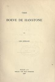 Tapa de Über Boeve de Hanstone
